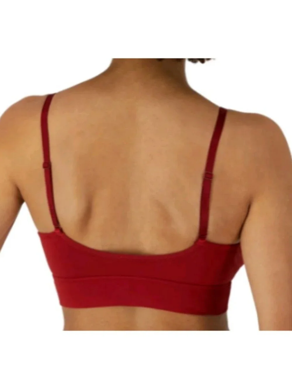 Hanes Originals Supersoft Longline Bralette